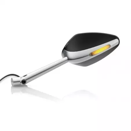 Veloce L Sport rearview mirror dual position - Silver anodized, Rizoma picture 1