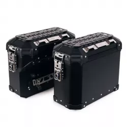 Set Atlas suitcases + black frames Unit Garage BMW R NineT - 32/39 liters picture 2