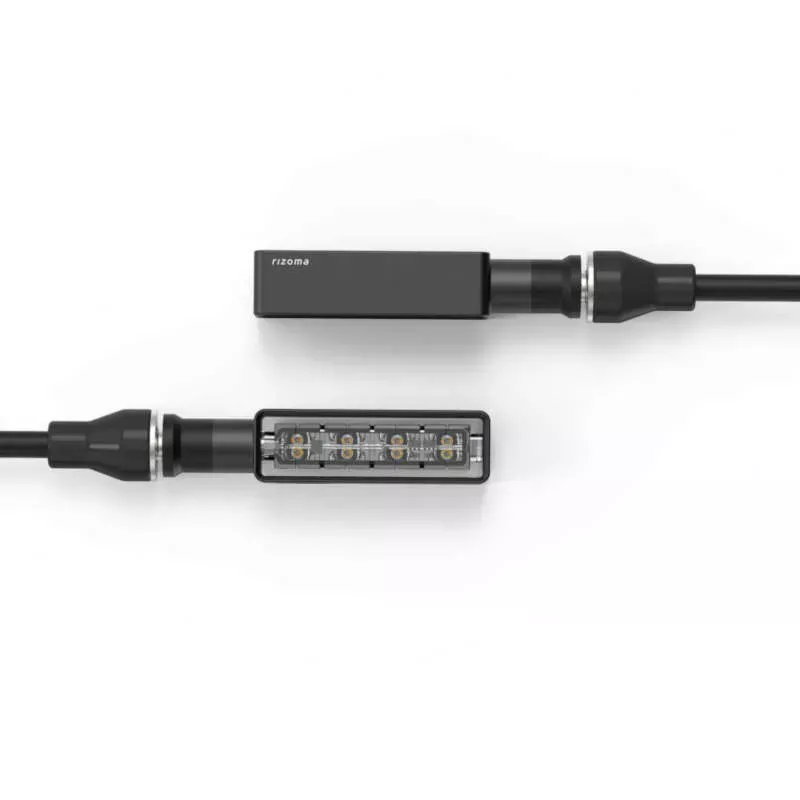 Layer turn signal - Black anodized, Front/Rear Rizoma picture 1