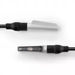 Clignotant Corsa - Anodisée argent, Avant/Arrière Rizoma image 1