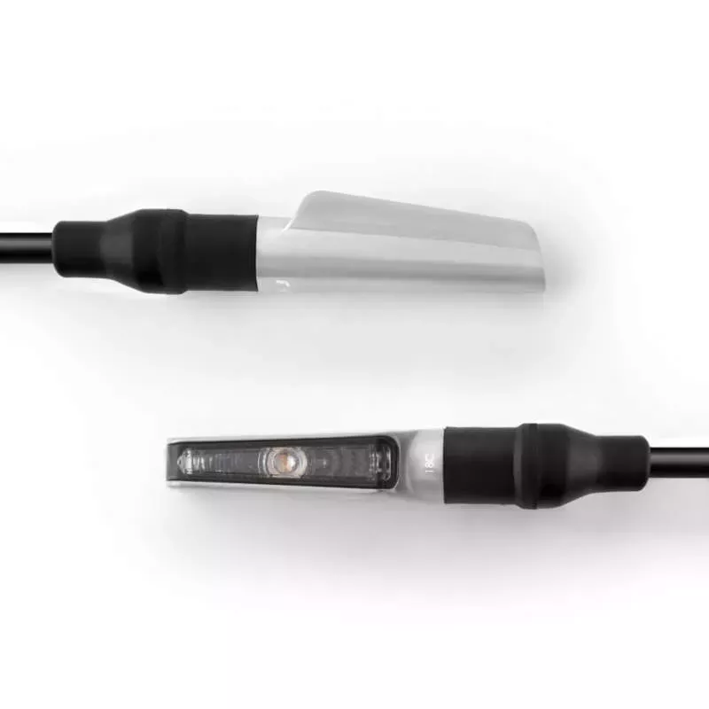 Corsa turn signal - Silver anodized, Front/Rear Rizoma picture 1