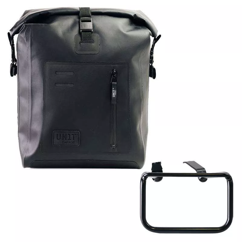 Sacoche latérale Khali + support gauche Unit Garage BMW R 12 GS