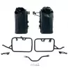 Paire de sacoches Khali + cadres Unit Garage BMW R 12 GS - 35/45 litres