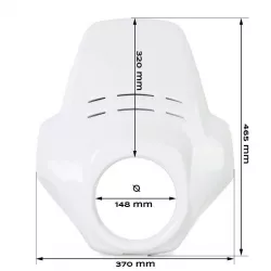 Unit Garage Fennel windscreen BMW R 12 GS - red