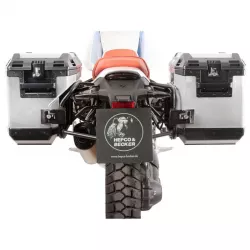 Xplorer side support and case set Hepco&Becker BMW R 12 GS - black