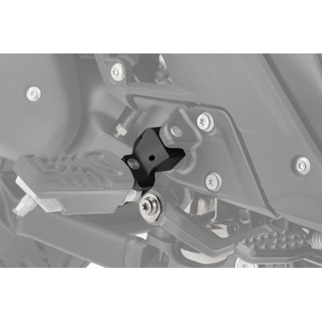 Wunderlich ERGO rider footrest lowering kit for BMW R 1300 RT - black