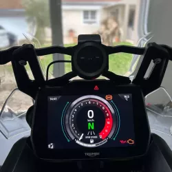 Support de GPS TomTom Evotech Performance Triumph Tiger 900 Rally Pro (2024+)