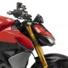 Ailerons D12 Puig Ducati Streetfighter V2 - noir mat