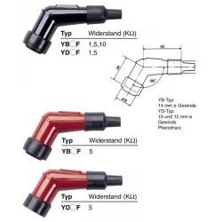 Capuchon antiparasite NGK YB05F