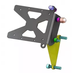 Support de plaque latéral Access Design Indian FTR 1200 RALLY