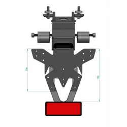 Support de plaque Access Design Triumph Speed Twin 400
