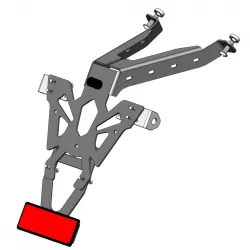 Support de plaque Access Design Honda CB-125R