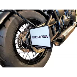 Support de plaque latéral Access Design Triumph Bonneville Bobber