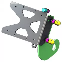 Support de plaque latéral Access Design Yamaha XV 950R