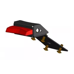 Support de plaque Access Design ras de roue KTM 890 DUKE R