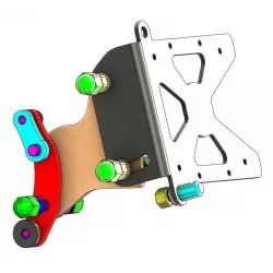 Support de plaque latéral Access Design BMW R1200 NINE T