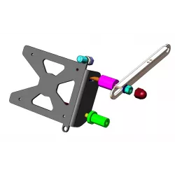 Support de plaque latéral Access Design Ducati Scrambler 1100