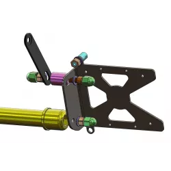 Support de plaque latéral Access Design Harley-Davidson FXSB Breakout 103