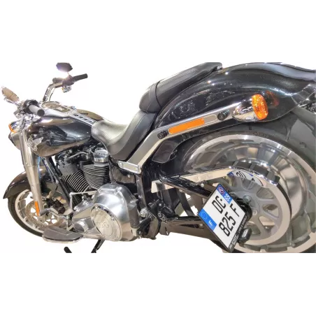 Support de plaque latéral Access Design Harley-Davidson FLFB FAT BOY 107