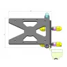 Support de plaque latéral Access Design Harley-Davidson Softail FXDR 114