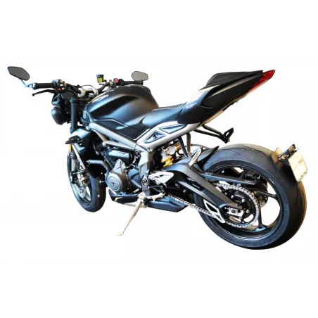Support de plaque Access Design ras de roue Triumph Street Triple 675