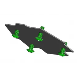 Support de plaque Access Design ras de roue Suzuki GSX-S750
