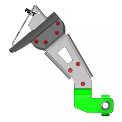 Support de plaque Access Design ras de roue Kawasaki Z650