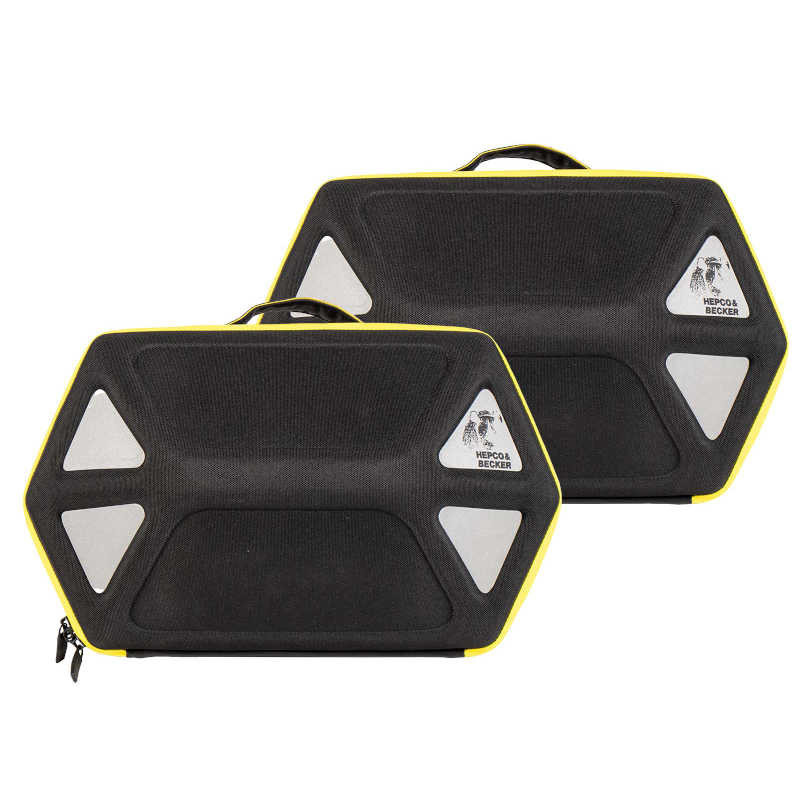 Valises Hepco&Becker Royster Speed jaunes - C-Bow image 1 Valises Hepco&Becker Royster Speed jaunes - C-Bow image 1