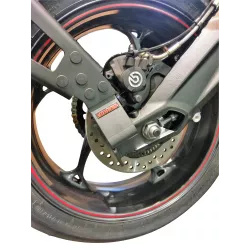 Bavette garde-boue arrière anti-saleté Triumph Street Triple 765