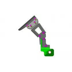 Bavette garde-boue arrière anti-saleté Kawasaki Z750