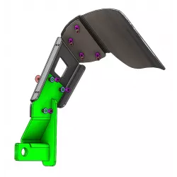 Bavette garde-boue arrière anti-saleté Honda CB-650F