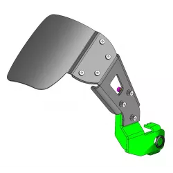 Bavette garde-boue arrière anti-saleté Kawasaki Z650