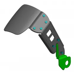 Bavette garde-boue arrière anti-saleté Suzuki GSR 750