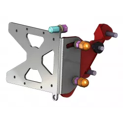 Support de plaque latéral Access Design Triumph Rocket 3 R