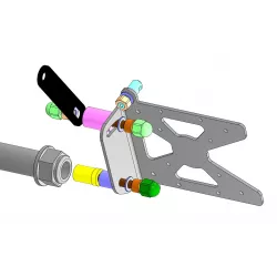 Support de plaque latéral Access Design Harley-Davidson FXBRS Breakout 117