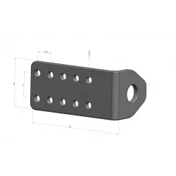 Glissière de clignotant pour Support de plaque Access Design d'immatriculation