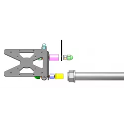 Support de plaque latéral Access Design Harley-Davidson FXBRS Breakout 114