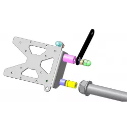 Support de plaque latéral Access Design Harley-Davidson FXBRS Breakout 114