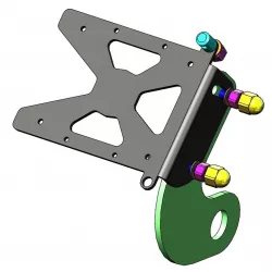 Support de plaque latéral Access Design Yamaha SCR 950