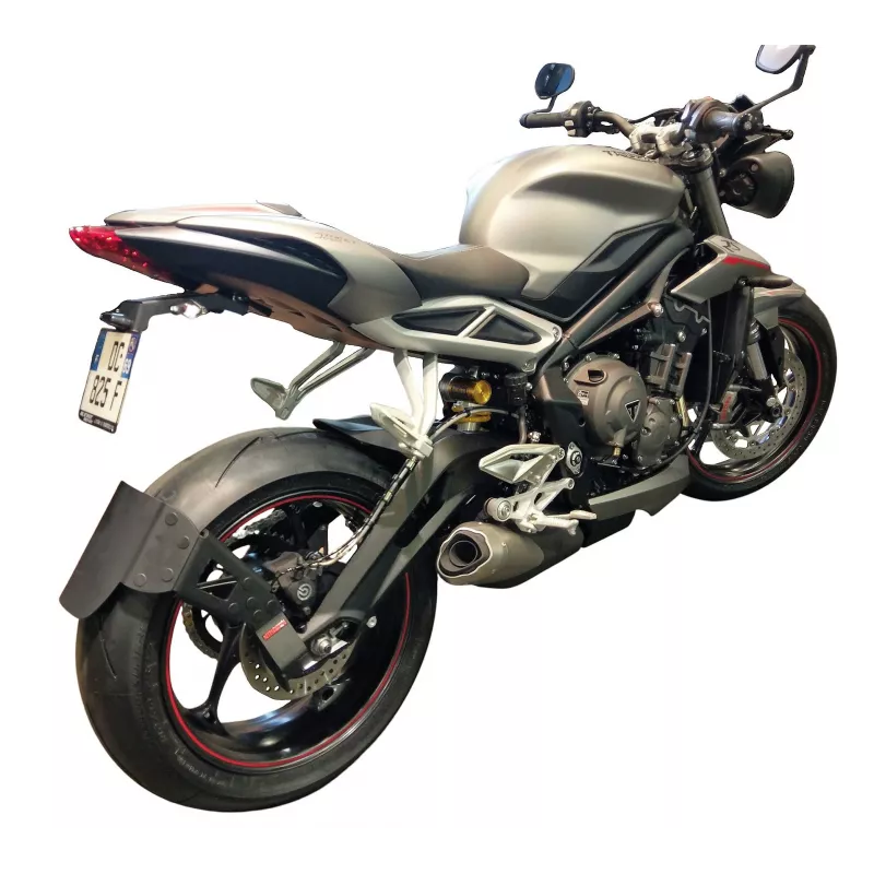 Bavette garde-boue arrière anti-saleté Triumph Street Triple 660