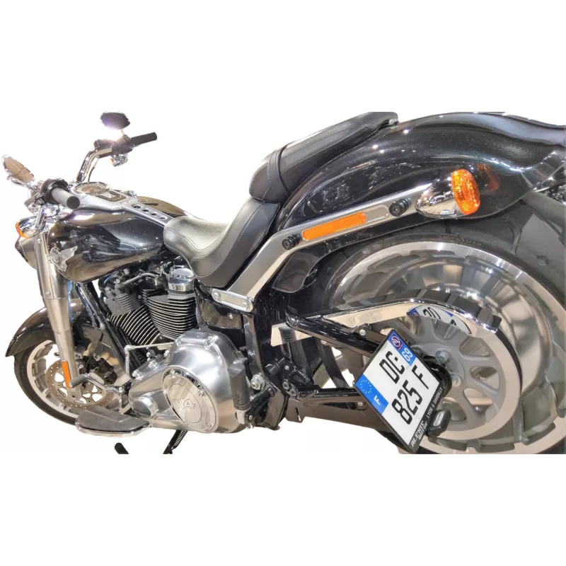 Support de plaque latéral Access Design Harley-Davidson FLFBS FAT BOY 114