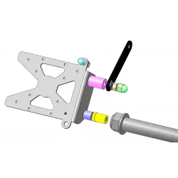 Support de plaque latéral Access Design Harley-Davidson FXBB STREET BOB 107