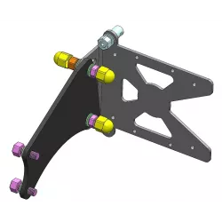 Support de plaque latéral Access Design BMW R18