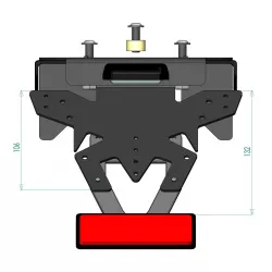 Support de plaque Access Design Kawasaki W650