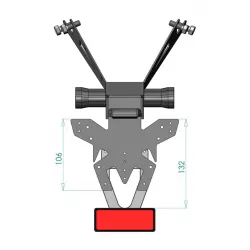 Support de plaque Access Design Honda CB-650R