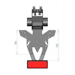 Support de plaque Access Design Honda CBR-500R