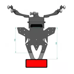 Support de plaque Access Design Indian FTR 1200 RALLY