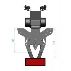 Support de plaque Access Design Yamaha TRACER 9 et GT