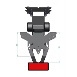 Support de plaque Access Design Yamaha TRACER 7 et GT