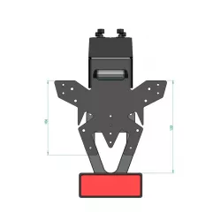 Support de plaque Access Design Kawasaki Z1000